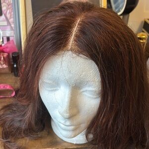 Human hair wig 12”